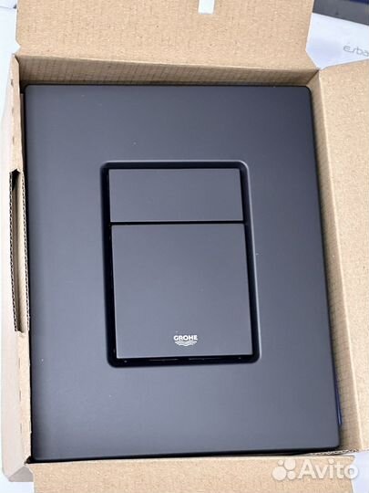 Система инсталляции grohe с черной кнопкой