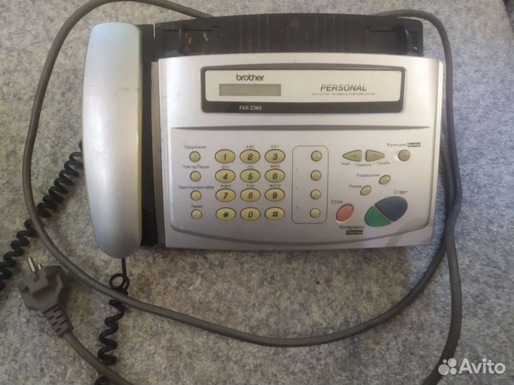 Телефон факс Brother
