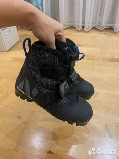 Лыжные ботинки детские 34р (21 см) NNN nordway