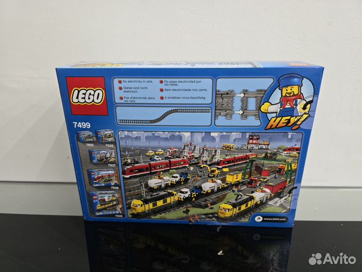 Lego City 7499 Гибкие и прямые рельсы