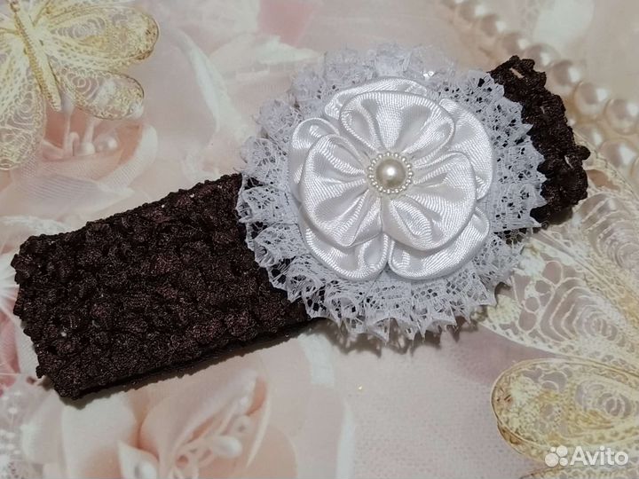 Повязка на голову для малышки