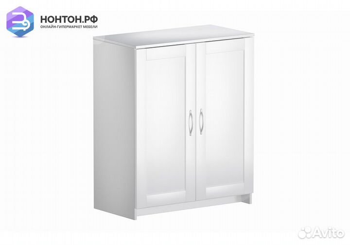 Комод с дверцами Сириус белый