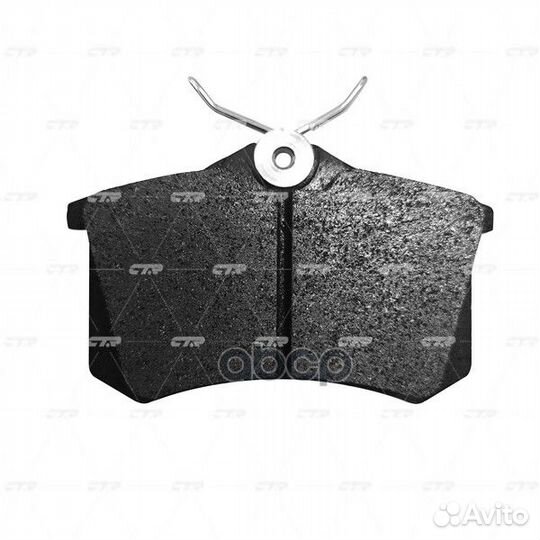 CKN-51 Колодки тормозные дисковые зад 0,8