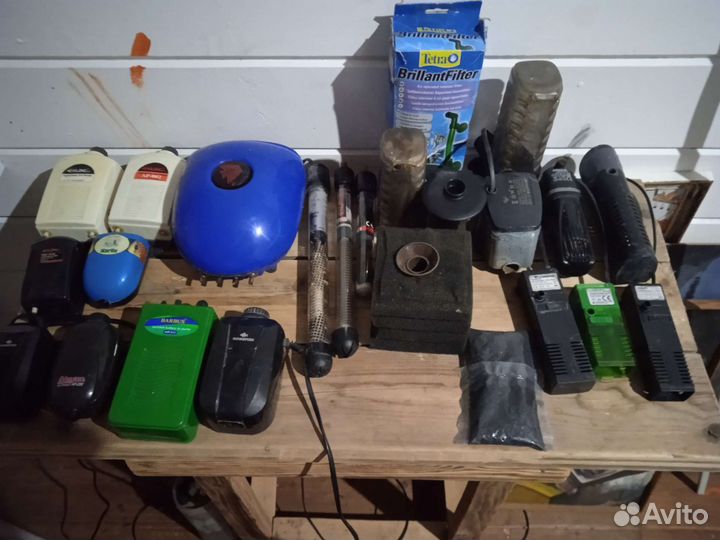 Аквариумы, оборудование, декор бу