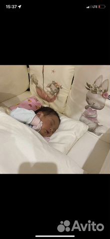 Комплект в детскую кроватку с бортиками и одеялом