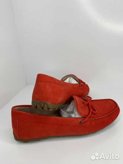 Мокасины Ecco женские 39 р-р Замша Новые Оригинал