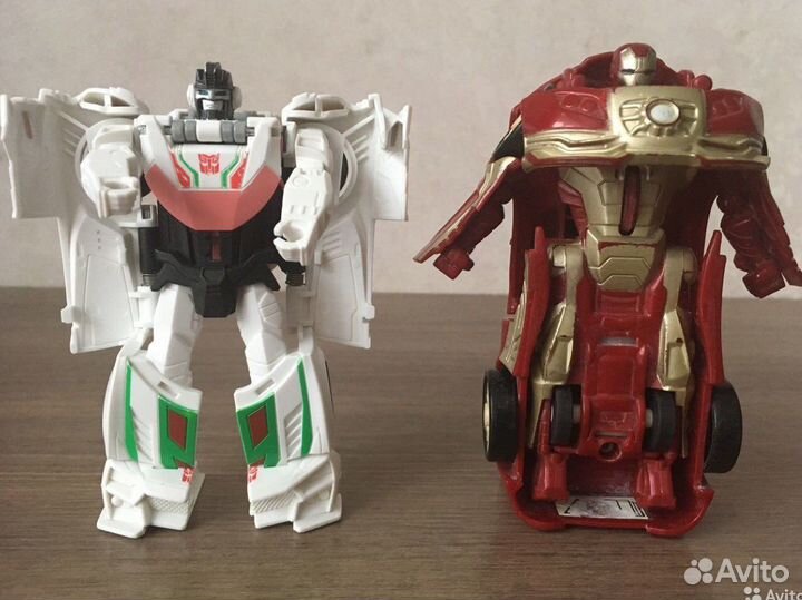 Машинки - трансформеры 2шт
