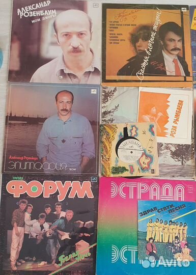 Пластинки для проигрывателя СССР