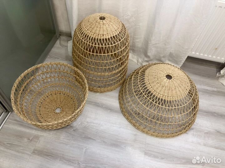 Абажуры 3 шТ. Бронь