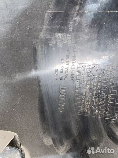 Передний бампер chevrolet lacetti