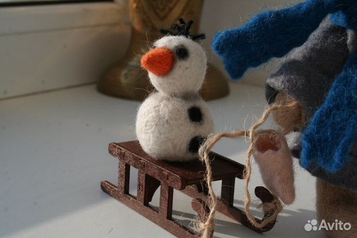 Валяная игрушка