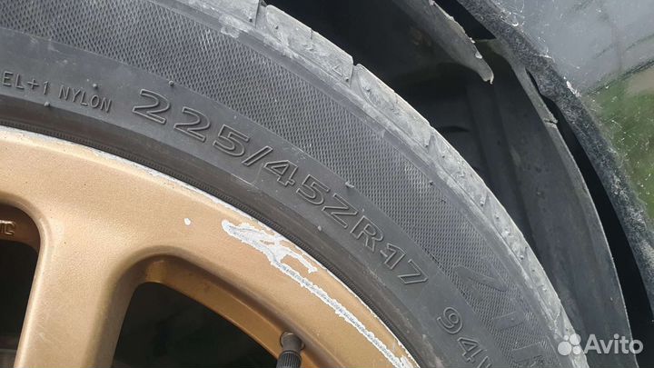 Zeta ZTR10 225/45 R17 и 245/40 R17