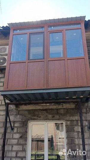 Пластиковые окна на балкон, с завода под ключ