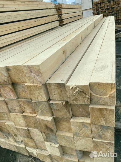 Брус обрезной 100х150х6000мм ГОСТ