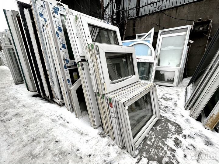 Окна бу и новые пластиковые