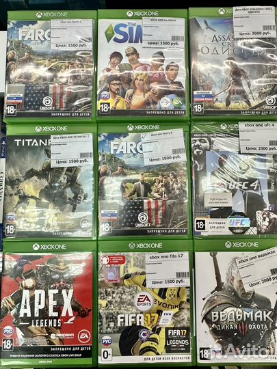 Игры на xBox one