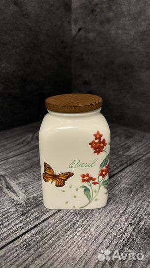 Посуда Lenox. Набор для специй «Бабочки на лугу»