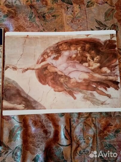 Альбом репродукциями Рубенса и Микеланджело