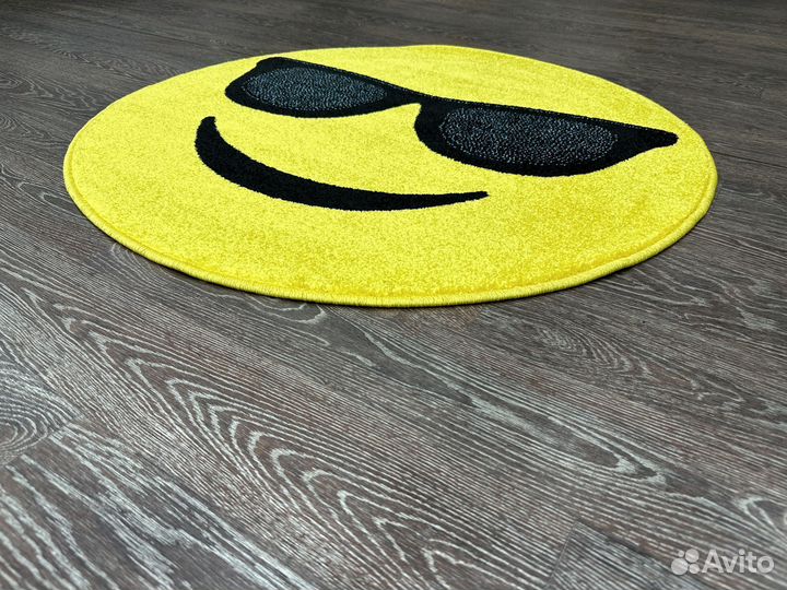 Коврик детский, смайлик 1х1м