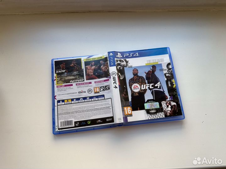 Диск UFC 4 PS4