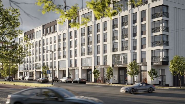 2-к. квартира, 86,5 м², 4/6 эт.