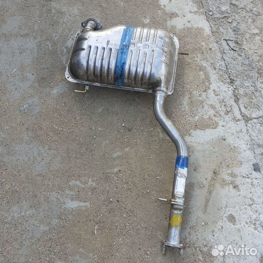 Глушитель задняя часть KIA carnival (99-05)