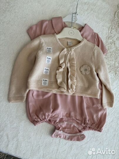 Боди для девочки 68