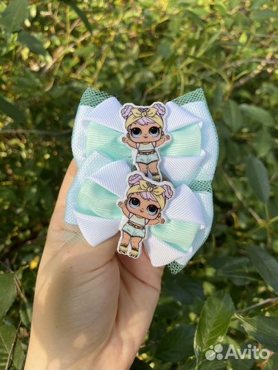 Бантики для волос