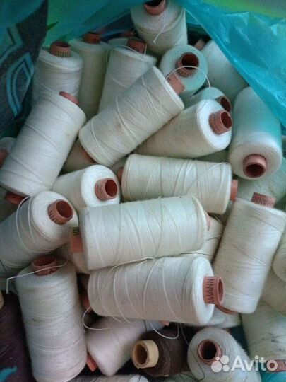 Нитки швейные бабины