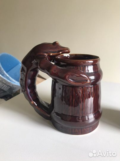 Кружки керамические пивные 0.5