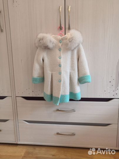 Пальто для девочки 92