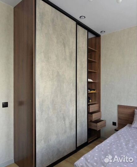 Шкаф купе и рабочая зона под заказ