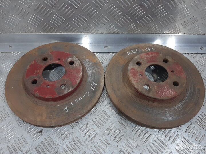 Диск тормозной передний Geely Mk Cross MR479QA