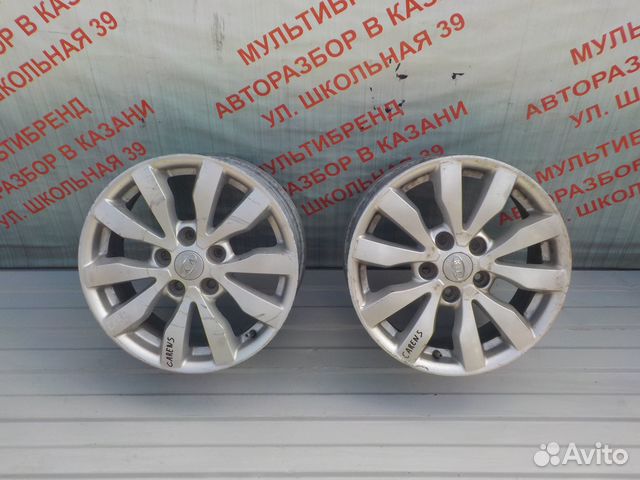 Диски литые литье оригинальные Киа Каренс R16