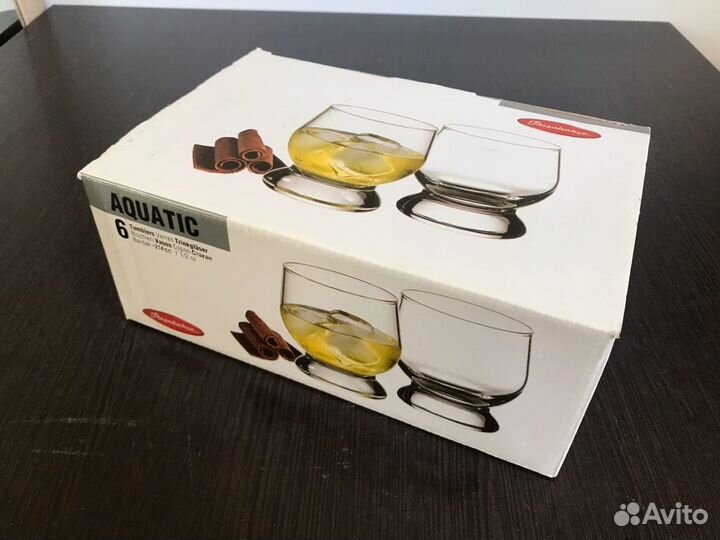 Стаканы для виски/бренди/ликера Новые в упаковке