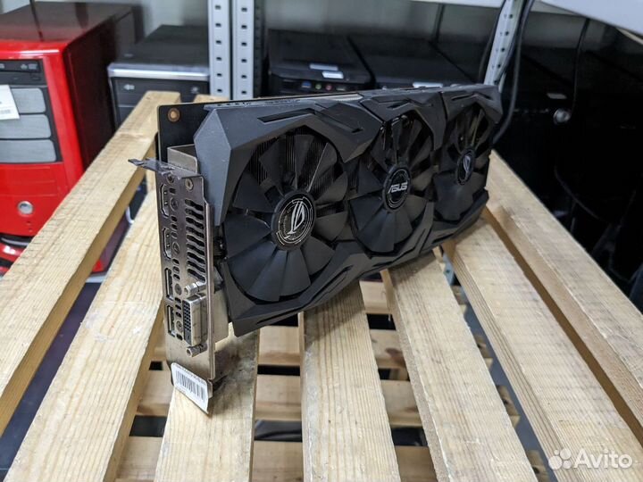Видеокарта Asus RX 480 8GB Strix OC