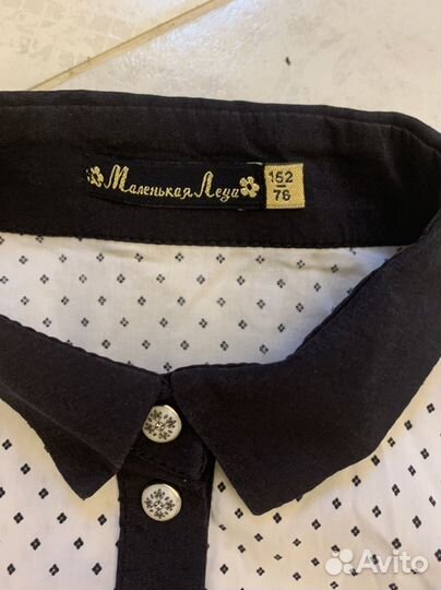 Рубашка маленькая леди 152