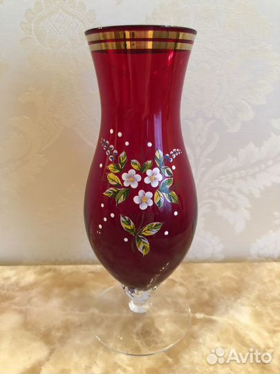 Ваза для цветов Богемия