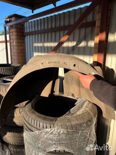 Подкрылок задний левый ауди а6с6