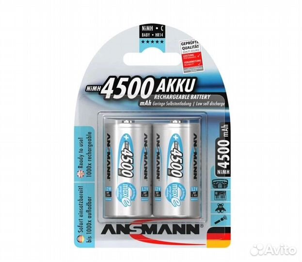 Аккумуляторные батарейки max E 4 шт