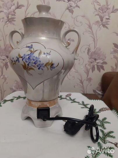 Самовар электрический фарфоровый СССР