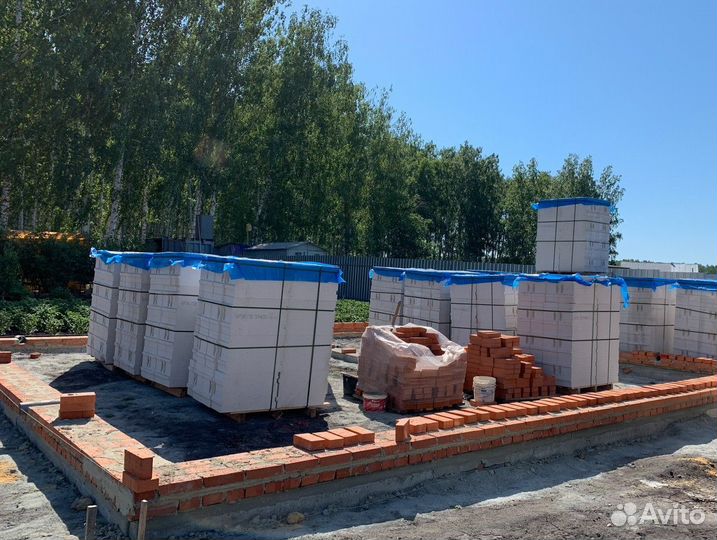 Газоблок 625x200x250 D500