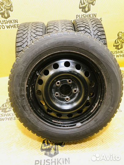 Комплект колес Nokian Nordman-4 205/60/R16 штампы