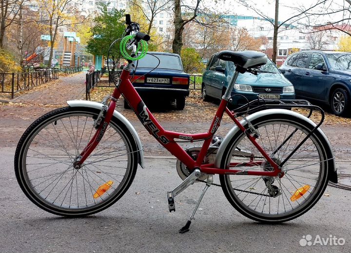 Велосипед взросл. 24 дюйм, скоростной