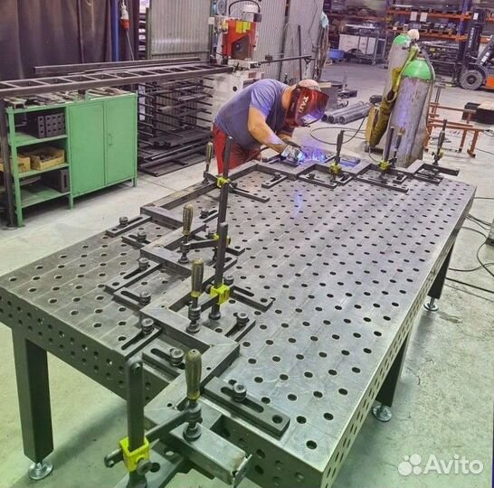 3D стол для сварки 1200х800х100 толщиной 10 мм