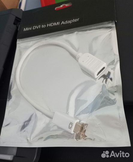 Кабель переходник mini DVI hdmi