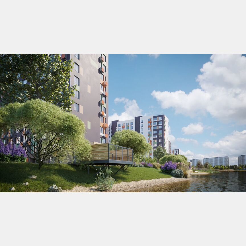 2-к. квартира, 47,4 м², 10/17 эт.