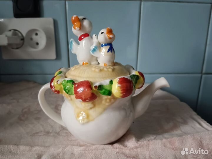 Керамический заварочный чайник, набор для специй