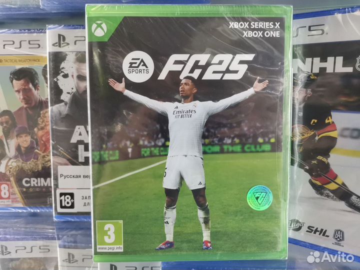 Fc25 Fifa 25 xbox оne xbox series X новый диск