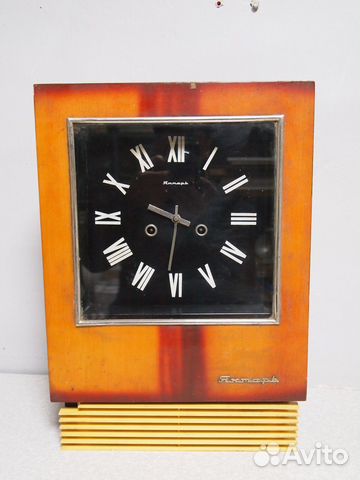 Часы Янтарь с боем